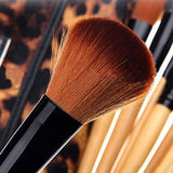 12-Piece : Makeup Brush Set with Case
