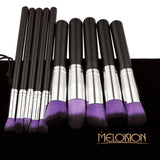 10-Piece Set : Flawless Finish Makeup Brushes