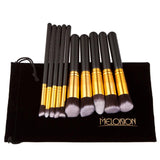 10-Piece Set : Flawless Finish Makeup Brushes