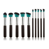 10-Piece Set : Flawless Finish Makeup Brushes