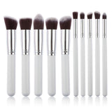 10-Piece Set : Flawless Finish Makeup Brushes