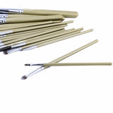 19-Piece : Professional Makeup Brush Set with World-Map Pouch