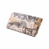 19-Piece : Professional Makeup Brush Set with World-Map Pouch