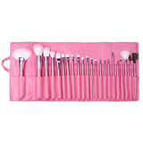 22-Piece : Professional Pink-Colored Makeup Brush Set