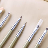 19-Piece : Professional Makeup Brush Set with World-Map Pouch