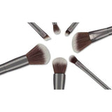 7-pieces Gun Metal Make Up Brush Set