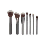7-pieces Gun Metal Make Up Brush Set
