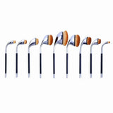 9-Piece Oval Makeup Brush Set