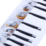 9-Piece Oval Makeup Brush Set