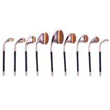 9-Piece Oval Makeup Brush Set