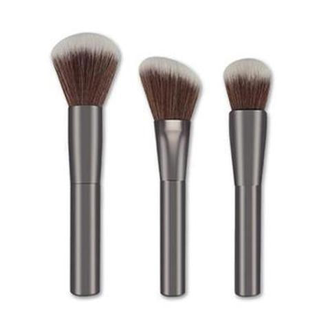 7-pieces Gun Metal Make Up Brush Set