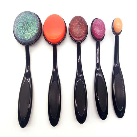 5-Piece Set: Silicone Makeup Brushes