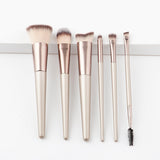 6-Piece Set: Glow Makeup Brushes