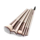 6-Piece Set: Glow Makeup Brushes