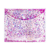 7-Piece Set: Glitter Makeup Brushes with Storage Pouch