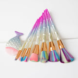 8-Piece Set: Under the Sea Makeup Brushes