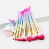 8-Piece Set: Under the Sea Makeup Brushes
