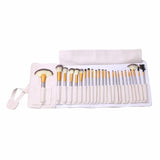 12-Piece : Professional Gold Dust-Colored Makeup Brush Set