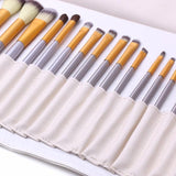 12-Piece : Professional Gold Dust-Colored Makeup Brush Set