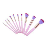 10-Piece : Mermaid Makeup Brush Set