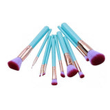 10-Piece : Mermaid Makeup Brush Set