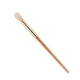 Set of 3 or 6 : Professional Crystal Blending Makeup Brush with Rhinestone Acrylic Smooth Handle