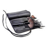 32-Piece : Professional Makeup Brush Set with Vegan-Leather Case
