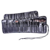 32-Piece : Professional Makeup Brush Set with Vegan-Leather Case