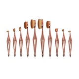10PC : Round Makeup brushes