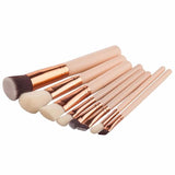 8-Piece Princess Makeup Brush Set